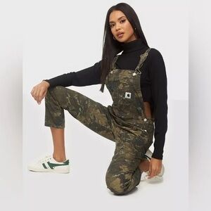 SOLD !! Carhartt WIP Combi Camo Bib Overalls